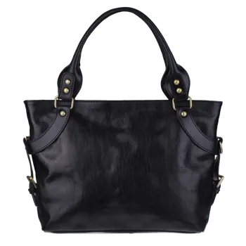 Kabelka NovaKabelka.cz Kožená italská kabelka Nicola Nera