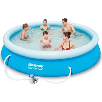 Bazén Bestway Bazén FAST SET 3,66 x 0,76 m s kartušovou filtrací