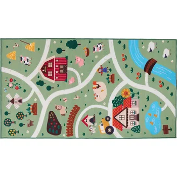 Koberec LIVARNO® Dětský koberec, 75 x 133 cm (farma)