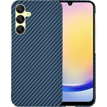 Techsuit - Carbonite FiberShell - Samsung Galaxy A25 5G - azurová