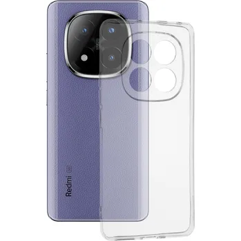 Pouzdro na mobilní telefon Techsuit - průhledný silikon - Xiaomi Redmi Note 14 Pro+ 5G - průhledný