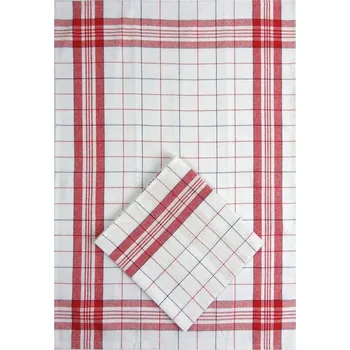 Utěrka Kuchyňská utěrka bavlněná 45x65 - DIANA červená