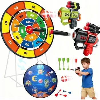 Dětská zbraň DOVEDNOSTNÍ HRA STŘELBA NA CÍL PISTOLE NA KULIČKY ŠIPKY DART