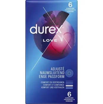 Kondom DUREX LOVE KLASICKÉ STANDARDNÍ PREZERVATIVY 52MM