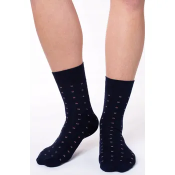 Pánské ponožky PONOŽKY CASUAL 43-46 tmavě modré 03