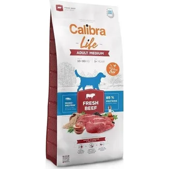 Krmivo pro psa Calibra Dog Life Adult Medium Fresh Beef, Hmotnost: 2,5kg (EXP. 01/2026)