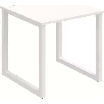 Psací stůl Kancelářský stůl US O 800 - BÍLÁ , BÍLÁ