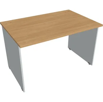 Psací stůl Pracovní stůl GS 1200 - DUB , ŠEDÁ