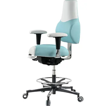 Jídelní židle Standi Univerzální zdravotní židle - Medic NX15-CX15 Azur , S PODRUČKAMI , Zvýšená výška sedu 57-77cm