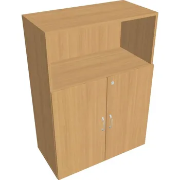 Policová skříň Skříň dveřová DZ 3 80 02 (Jednobodové zamykání) - BUK , BUK