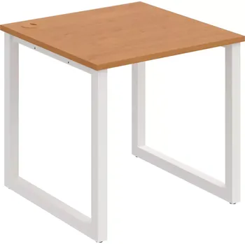Psací stůl Kancelářský stůl US O 800 - OLŠE , BÍLÁ