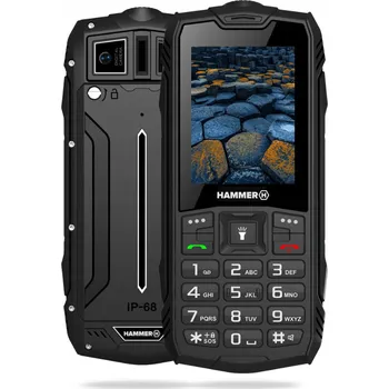 Mobilní telefon Mobilní telefon Hammer 4 64 MB / 64 MB černý