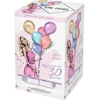 Helium do balónku Helium do balónků 9" 30ks