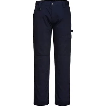 Kalhoty Super Work s kapsami na nákoleníky EN 14404 vel. 34 Tmavě modrá R