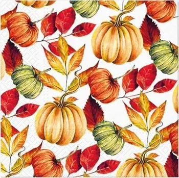 Papírový ubrousek Ubrousky PAW Dekor L (20ks) Pumpkin Pattern