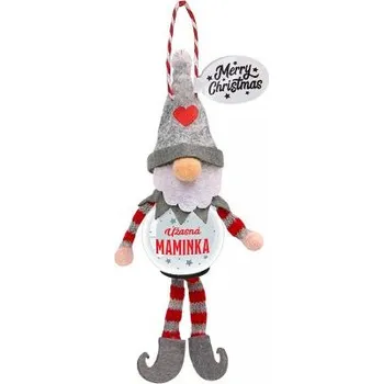 Vánoční dekorace ALBI Sněžítko skřítek - Úžasná maminka