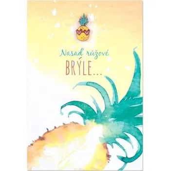 ALBI Přání s broží - Ananas