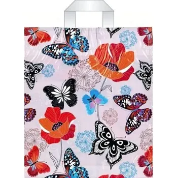 Taška 45 x 40 s uchy motýli [A]