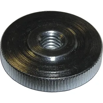 Spojovací materiál Rýhovaná matice DIN 476 flach M3 galvanicky pozinkovaná, 1 ks