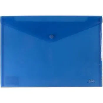 Spisové desky CONCORDE s drukem A4, transp. modrá
