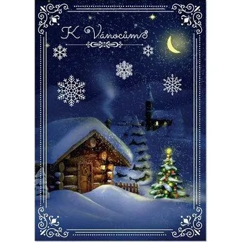 ALBI Hrací přání - Zasněžená chaloupka