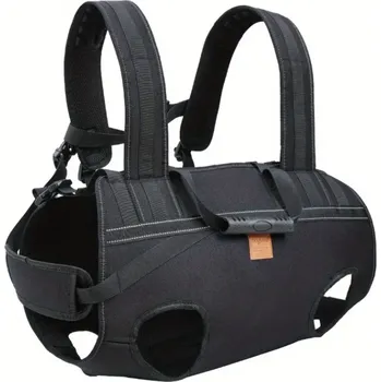 Postroj pro psa Star Reflexní podpůrný zvedací postroj pro staré, nemocné a slabé psy – pro střední a velké psy Velikost: XL