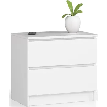 Noční stolek MOB Noční stolek Akord Kalista (bílá)