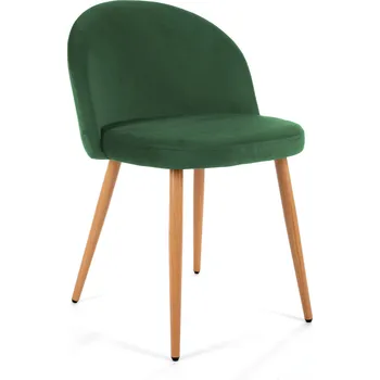 Jídelní židle Akord Saffron (tmavě zelená)