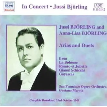Zahraniční hudba CD Jussi Björling: Arias And Duets 2022