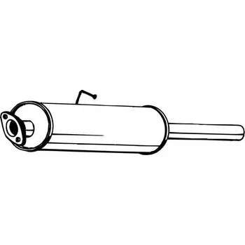 Tlumič výfuku Střední tlumič výfuku BOSAL 154-133