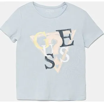 Chlapecké tričko Dětské tričko Guess J5GI03.K6YW4.PPYA modrá 05X, vel. 158-166