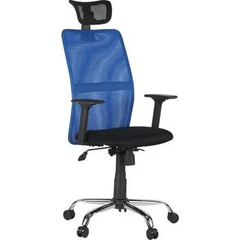 Manutan Expert Kancelářská židle Diana, modrá/černá + Prodloužená záruka na 10 let