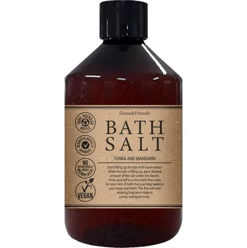 Koupelová sůl Fiona & Friends Tonka&Mandarin sůl do koupele, 600 g