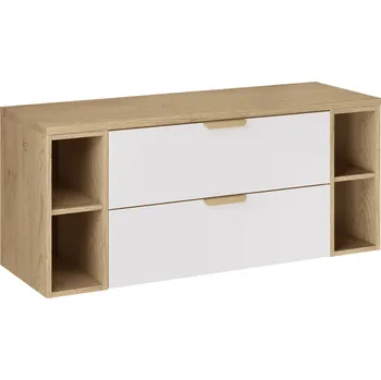 Koupelnový nábytek ArtCom Koupelnová skříňka s deskou ASTER WHITE LR D120cm | 120 cm