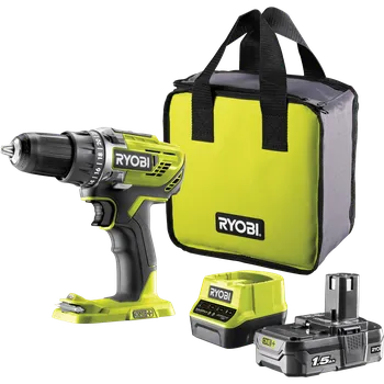 Vrtačka RYOBI 18V ONE+ Aku vrtačka bez příklepu, 1x 1,5 Ah 5133005301