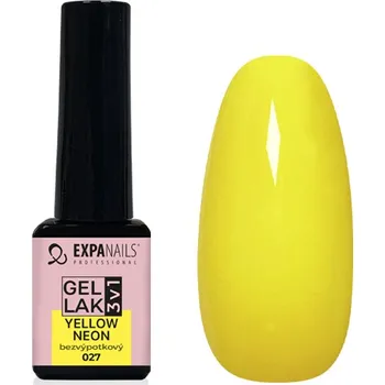 Lak na nehty UV/LED Gel lak 3v1 - Yellow neon 5 ml