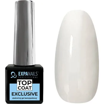 Lak na nehty EXPA-nails UV/LED gel top coat Exclusive - bezvýpotkový Objem: 5 ml