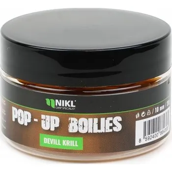 Boilies Karel Nikl Nikl Plovoucí boilies Devill Krill - žlutá 14mm, 50g