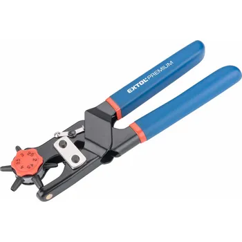 Kleště Extol děrovací kovové, 2-4,5mm Barva: modrá