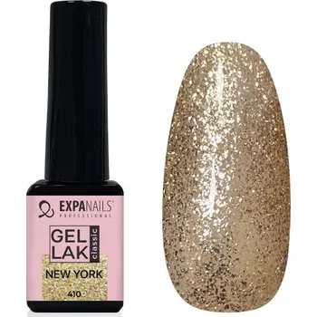 Lak na nehty EXPA-nails UV/LED Gel lak - New York třpyt - 5 ml