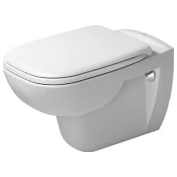 Klozet Duravit D-Code závěsné WC se sedátkem SoftClose, bílá