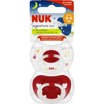 Anatomický silikonový Dudlík NUK 0+