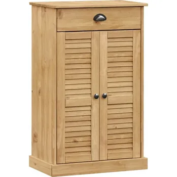 Botník Botník VIGO, masivní borovicové dřevo, medově hnědá, 60x35x96 cm