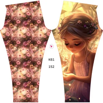 Panel na dívčí termo legíny 152 víla září