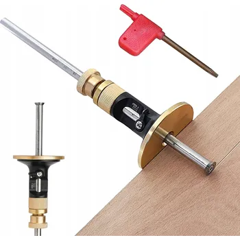 Vrták KRUŽÍTKO TRUHLÁŘSKÉ NASTAVITELNÉ 0-12 CM S NÁSTROJEM NA ZNAČENÍ DŘEVA 12 MM