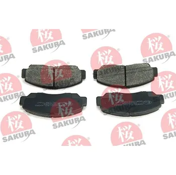 Brzdová destička Sada brzdových destiček, kotoučová brzda SAKURA 600-40-6682