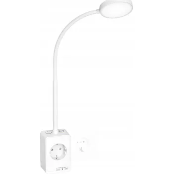 Lampička Stmívatelná LED Nástěnná Lampička k Posteli s USB pro Čtení