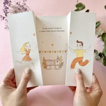 ALBI Oznámení - Čekáme miminko