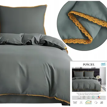 Povlečení Povlečení s krajkou 160 x 200 cm + 2 povlečení 70 x 80 cm 100% mikrovlákno Elegance