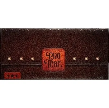 Dárková krabička ALBI Magnetická kapsa na peníze - Kožený motiv